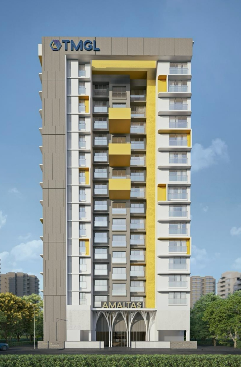 Amaltas Residency facade render
